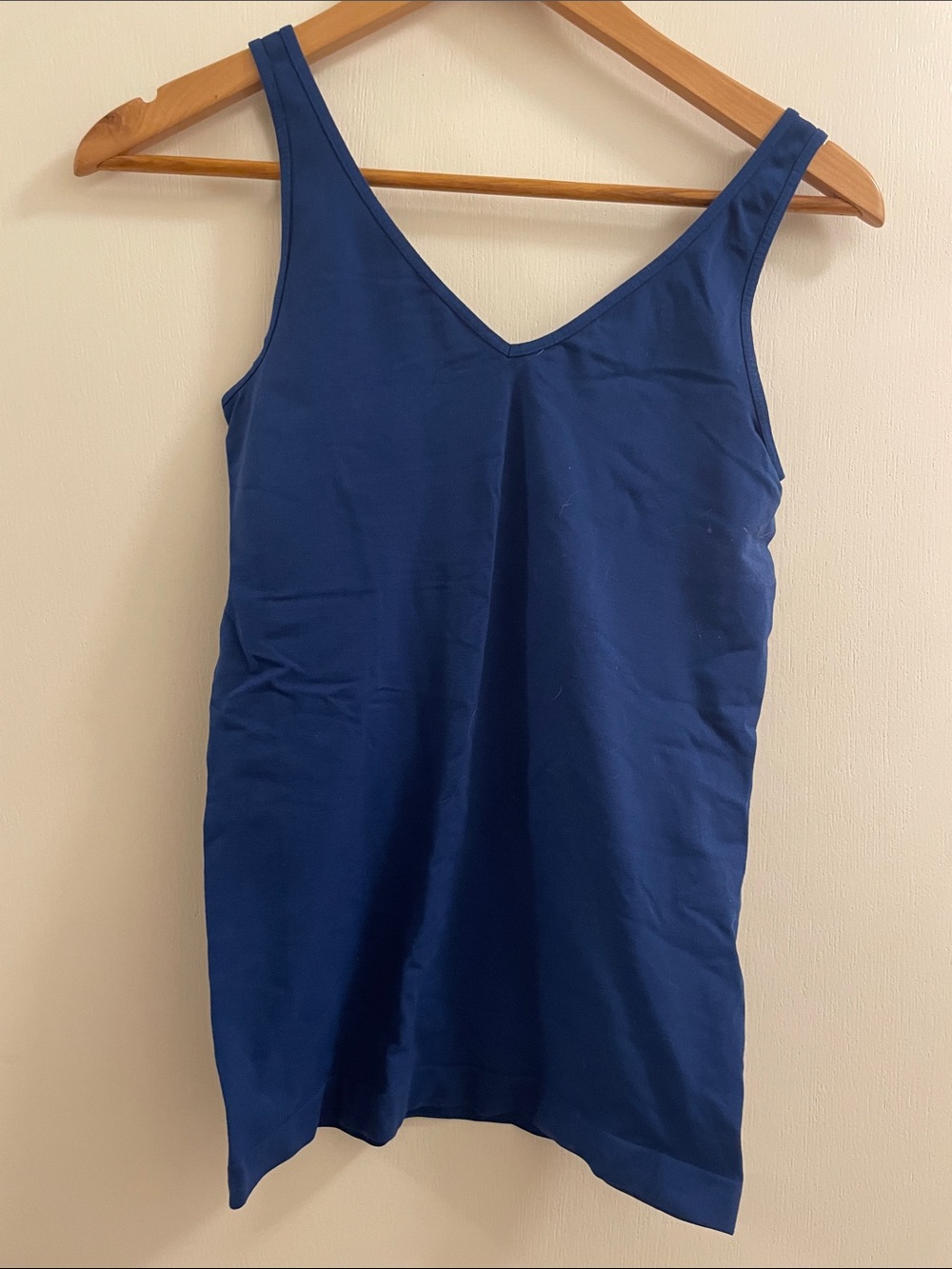 Midnight Blue V-Neck Tank Top